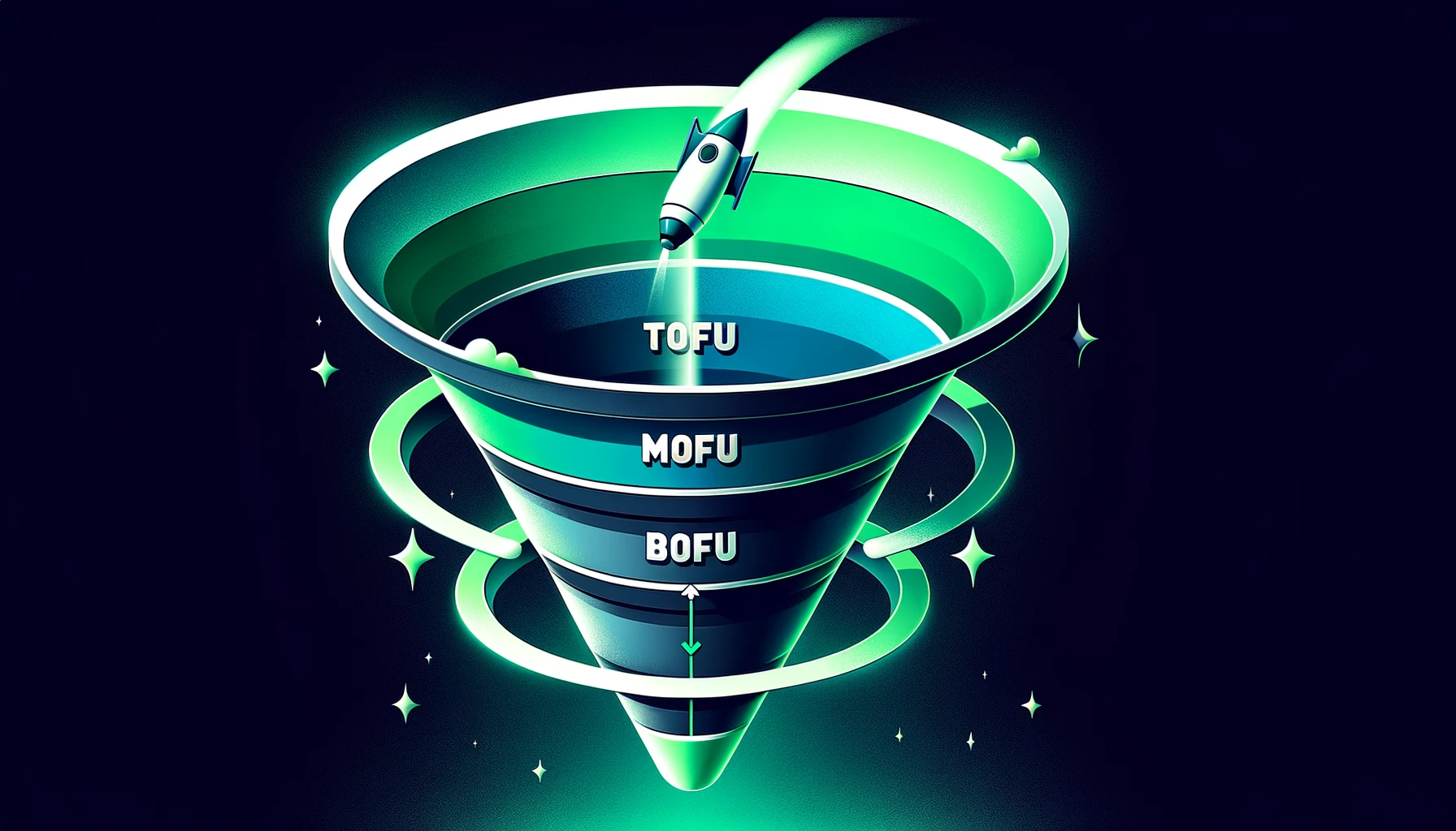 nowoczesny lejek marketingowy, tofu mofu bofu