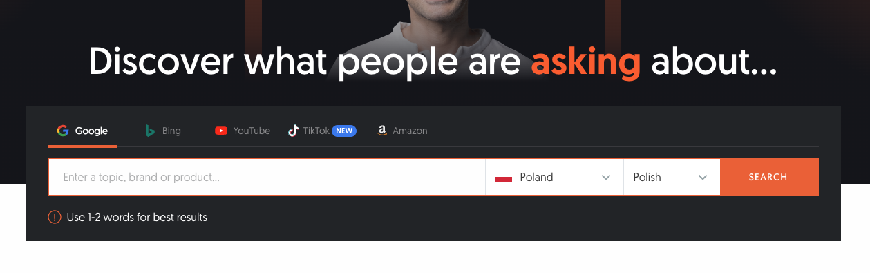 Jak znaleźć słowa kluczowe - Answer The Public