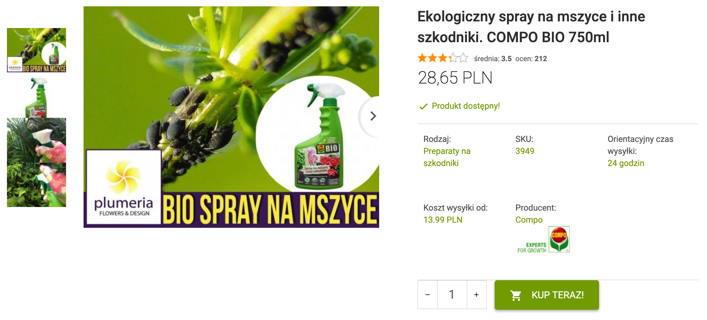 compo spray na mszyce