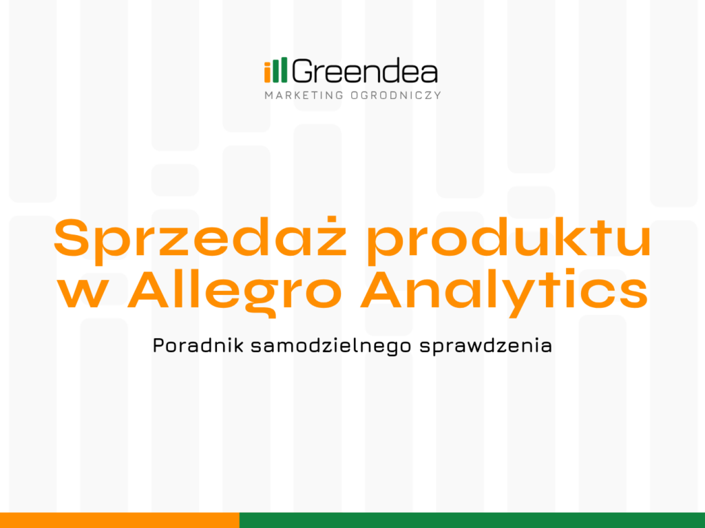 Jak sprawdzić sprzedaż produktu w Allegro Analytics