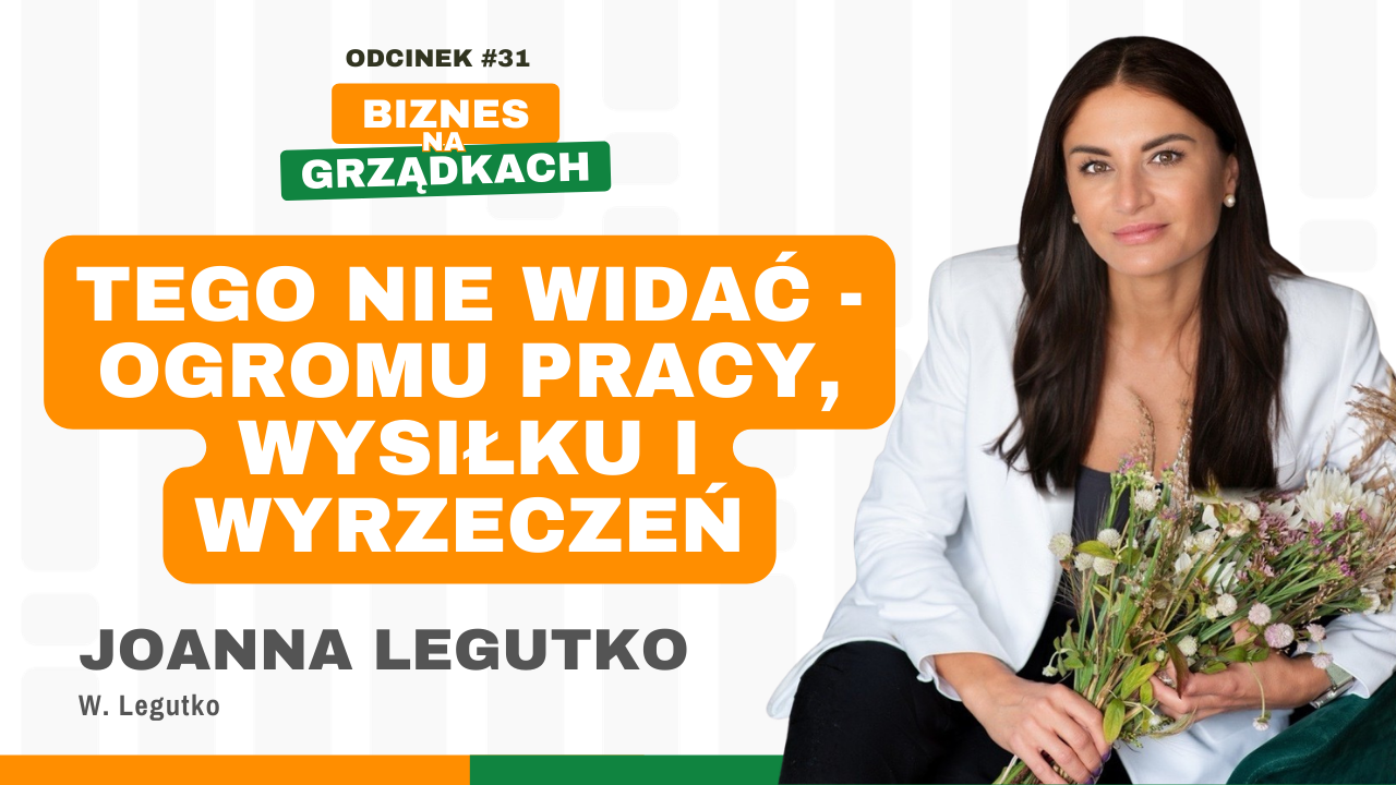 Silną markę buduje się latami – Joanna Legutko, W.Legutko